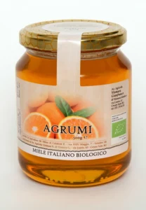 Miele biologico di agrumi naturale: Produzione e Vendita dal produttore al consumatore