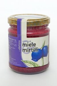 Crema Miele e mirtilli biologica naturale: Produzione e Vendita dal produttore al consumatore