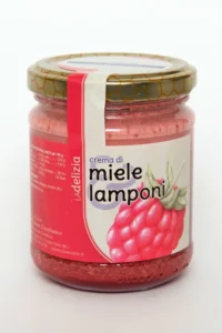 Crema Miele e lamponi biologica naturale: Produzione e Vendita dal produttore al consumatore