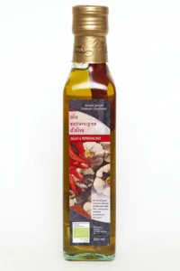 Olio EVO con Aglio e Peperoncino biologico: Produzione e Vendita dal produttore al consumatore