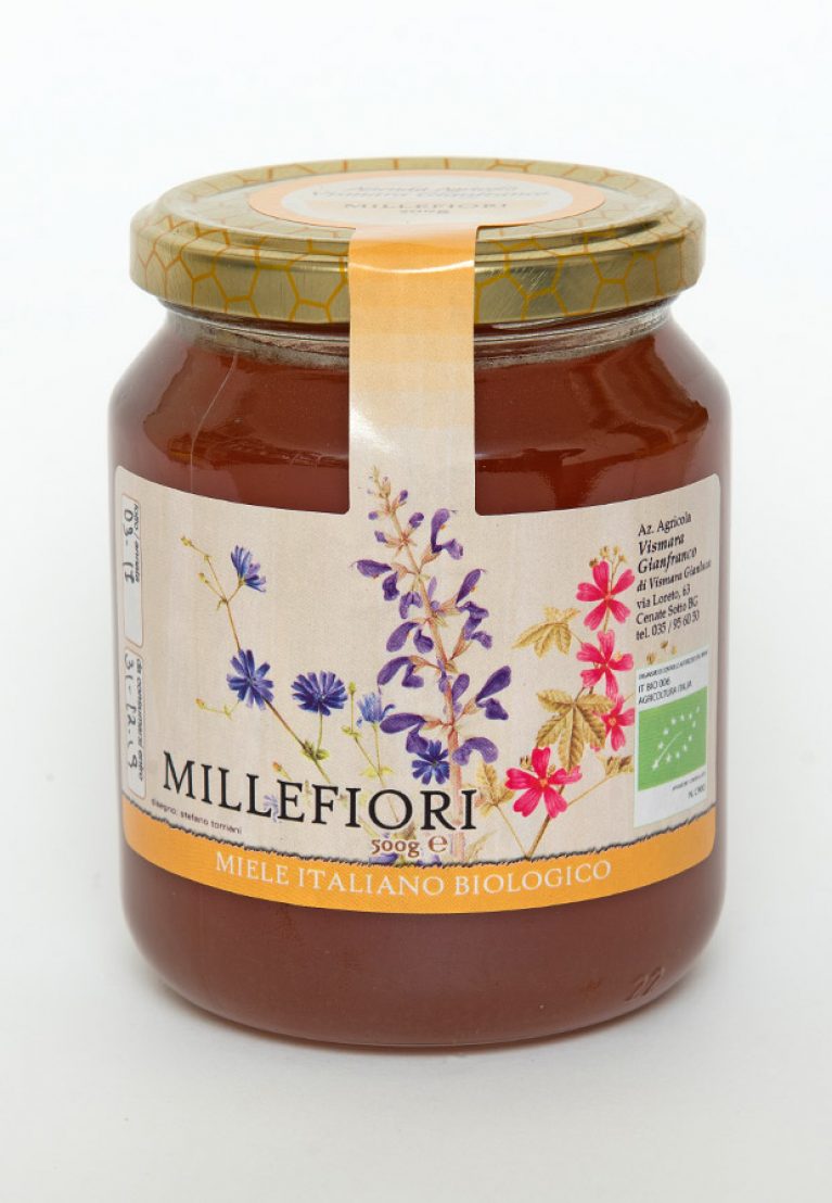 Miele biologico Millefiori naturale: Produzione e Vendita dal produttore al consumatore
