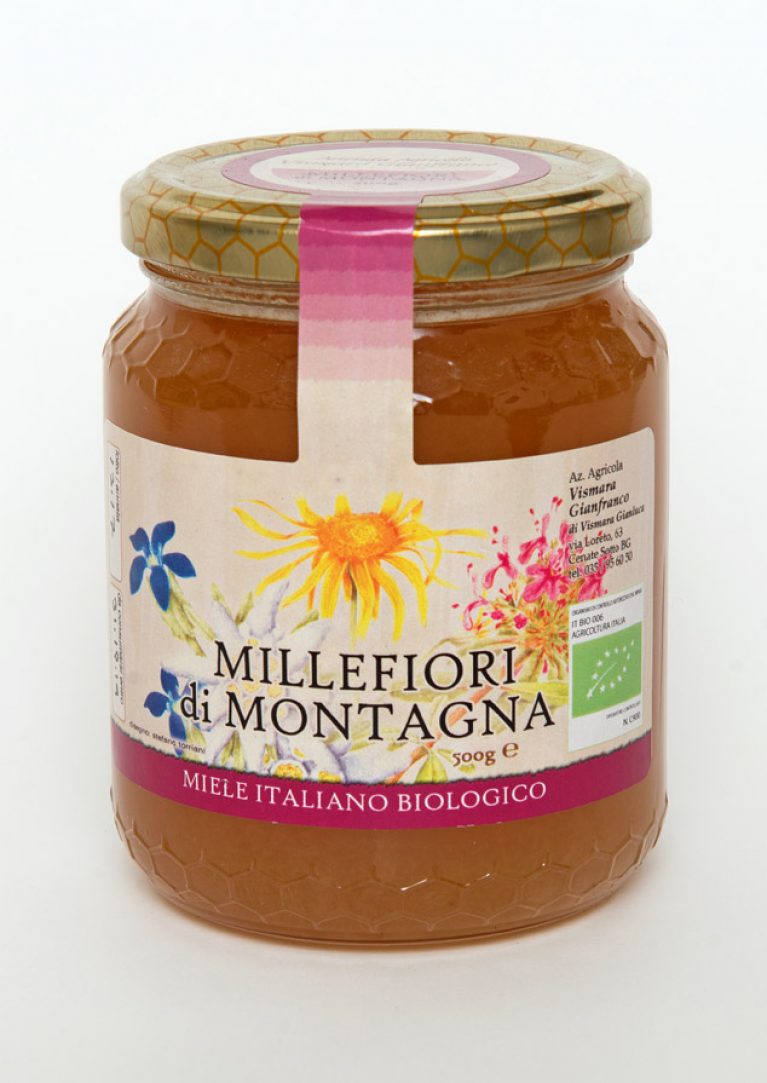 Miele biologico Millefiori della Val Brembana: Produzione e Vendita dal produttore al consumatore