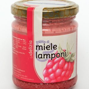 Crema Miele e lamponi biologica naturale: Produzione e Vendita dal produttore al consumatore