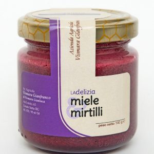 Miele e mirtilli biologico naturale mignon: Produzione e Vendita dal produttore al consumatore