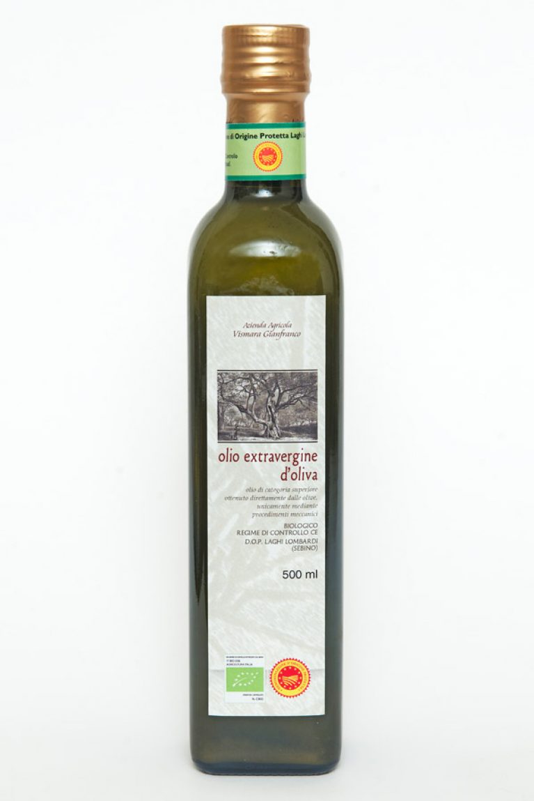 Olio EVO biologico con tappo antirabbocco DOP Laghi Lombardi: Produzione e Vendita dal produttore al consumatore