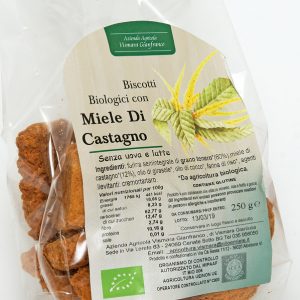 Biscotti bio al miele di castagno naturale: Produzione e Vendita dal produttore al consumatore