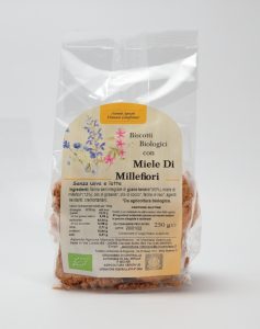 Biscotti al Miele di Millefiori biologici