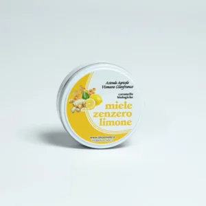 Caramelle al Miele Metal Box - Miele Zenzero Limone