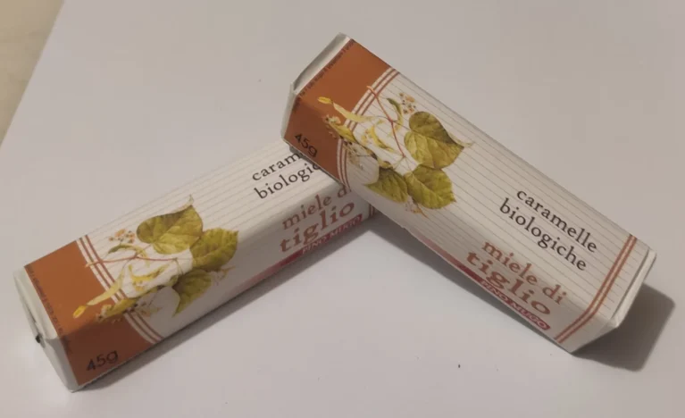 caramelle al miele di tiglio biologico