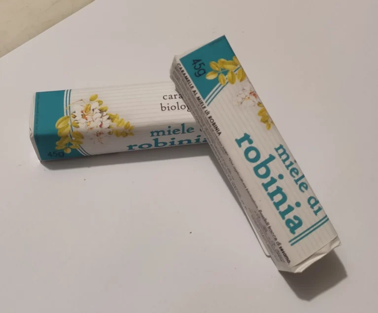 caramelle al miele di robinia bio