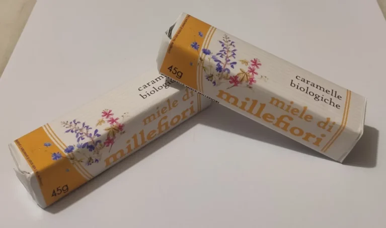caramelle al miele millefiori biologico